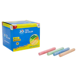 TIZA COLOR CAJA 100 un JM 