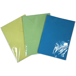 SOBRE CARTA COLOR SET 10 un 80 gr