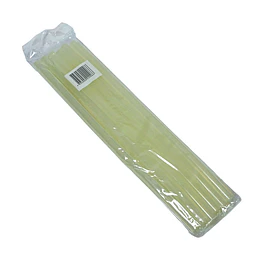 SILICONA GRUESA LARGA 30cm x 12mm BOLSA 5 un.