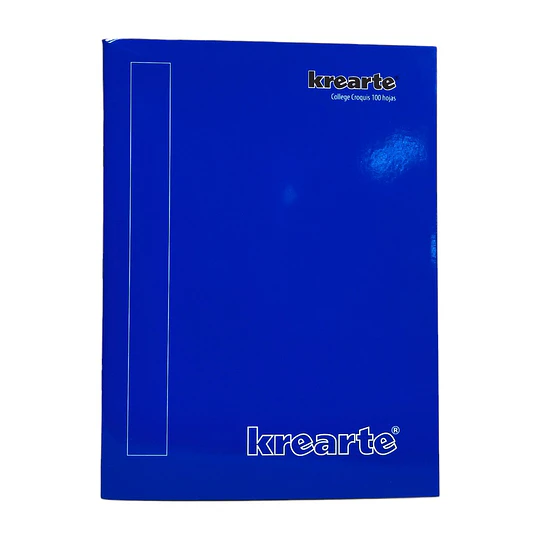 CUAD COLLEGE KREARTE 100hj CROQUIS LISO