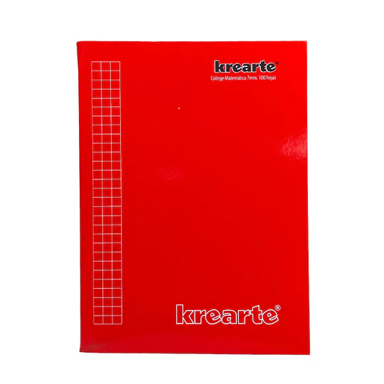CUAD COLLEGE KREARTE 100hj 7mm LISO