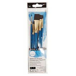 PINCEL P/ACUARELA SIMPLY SET 5 un D&R