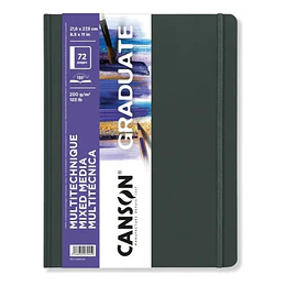 ARTBOOK 21,6x27,9 200gr 72hj GRADUATE CANSON