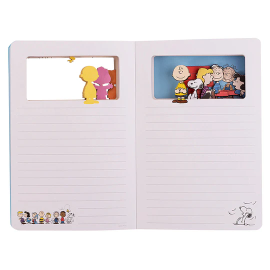 LIBRETA MAGIC LAYERS SNOOPY 70 hj  MOOVING