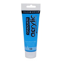 PINTURA ACRILICA 120ml AZUL CERULEO GRADUATE D&R