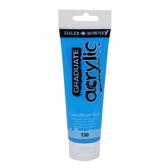 PINTURA ACRILICA 120ml AZUL CERULEO GRADUATE D&R