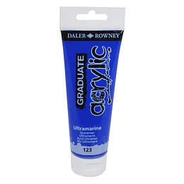 PINTURA ACRILICA 120ml ULTRA MARINA GRADUATE D&R