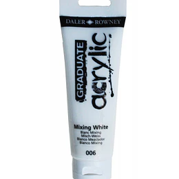 PINTURA ACRILICA 120ml BLANCA GRADUATE D&R