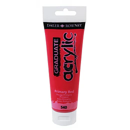 PINTURA ACRILICA 120ml ROJO GRADUATE D&R