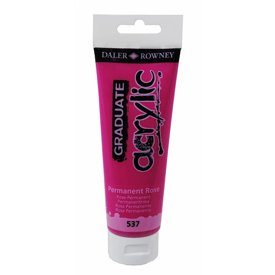 PINTURA ACRILICA 120ml ROSA GRADUATE 