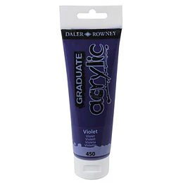 PINTURA ACRILICA 120ml VIOLETA GRADUATE D&R