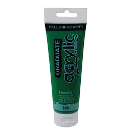 PINTURA ACRILICA 120ml ESMERALDA GRADUATE D&R