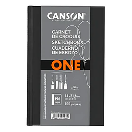 LIBRETA SKETCHBOOK CANSON 14x21,6 196hj 100gm  