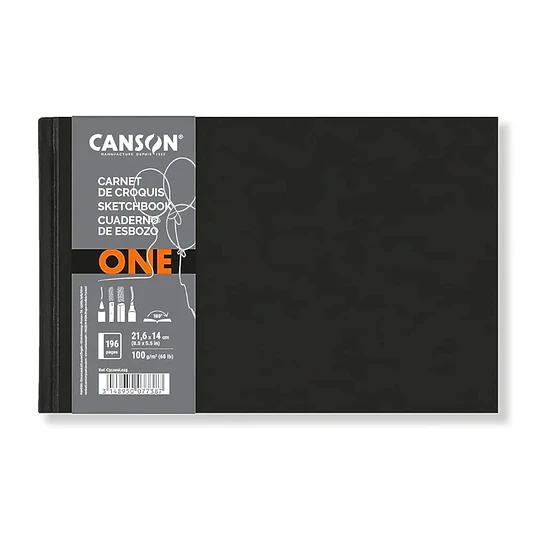 ARTBOOK CROQUIS 22x14 100gr 196hj ONE CANSON