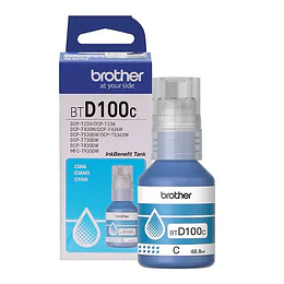 TINTA BROTHER BTD100C CYAN 5000 pag.