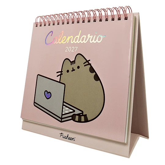 CALENDARIO ESCRITORIO PUSHEEN MOOVING