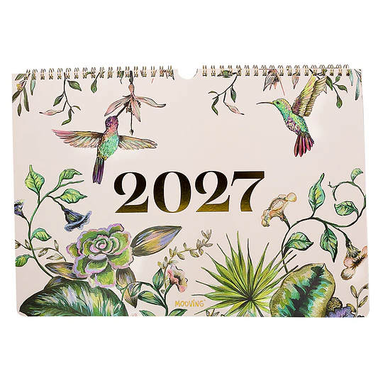 CALENDARIO 35x25 FLORAL MOOVING