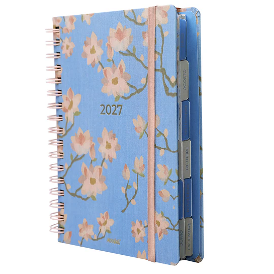 AGENDA ESPIRAL 16,5x22 CEREZO DxP