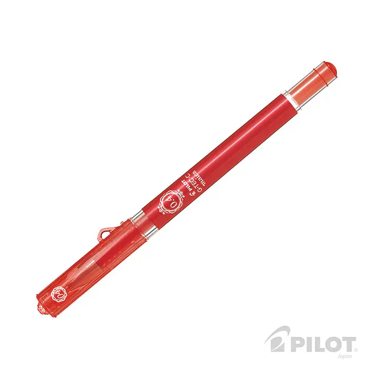 LAPIZ GEL GTEC MAICA 0.4 ROJO PILOT