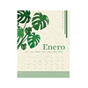 CALENDARIO PARED UNISEX 30x40 MENSUAL ASCOTT