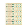 CALENDARIO PARED UNISEX 30x40 MENSUAL ASCOTT