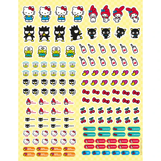CALENDARIO PARED HELLO KITTY 30x40 MENSUAL ASCOTT