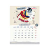 CALENDARIO PARED SPIDERMAN 30x40 MENSUAL ASCOTT