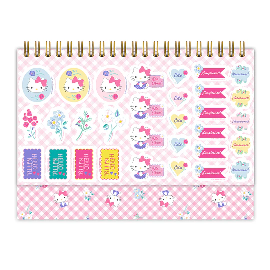CALENDARIO ESCRITORIO HELLO KITTY MENSUAL ASCOTT