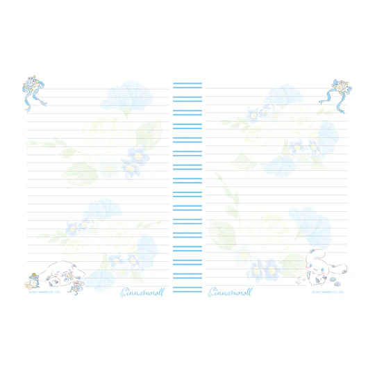 LIBRETA CINNAMONROLL 60hj LINEA + BOLIGRAFO ASCOTT
