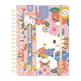 LIBRETA HELLO KITTY 60hj PTOS + BOLIGRAFO ASCOTT