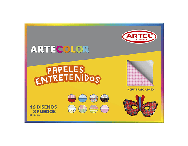 CARPETA ESCOLAR PAPEL ENTRETENIDO - ARTEL