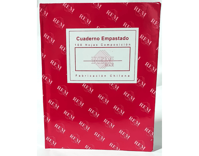 CUADERNO EMPASTADO COMPOSICION REM