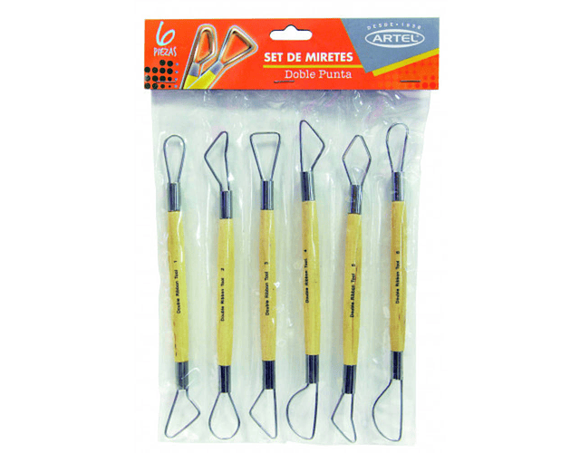 SET DE ESTECAS MIRETES ARTEL X 6 UNIDADES