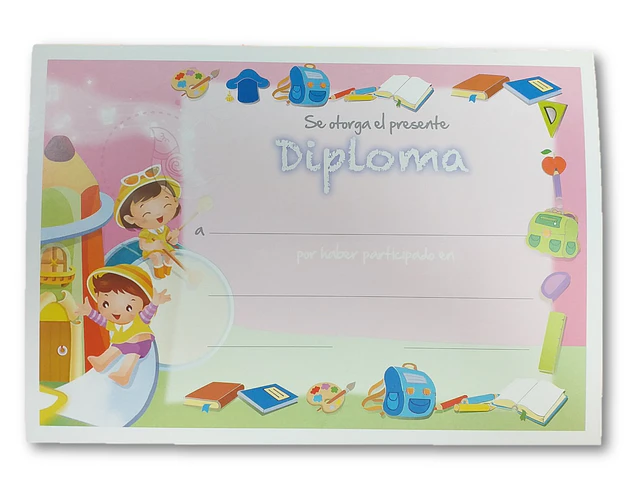 DIPLOMA INFANTIL