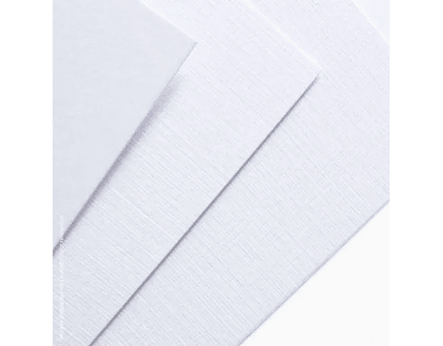 OPALINA OFICIO GOFRADA BLANCA  ROKA