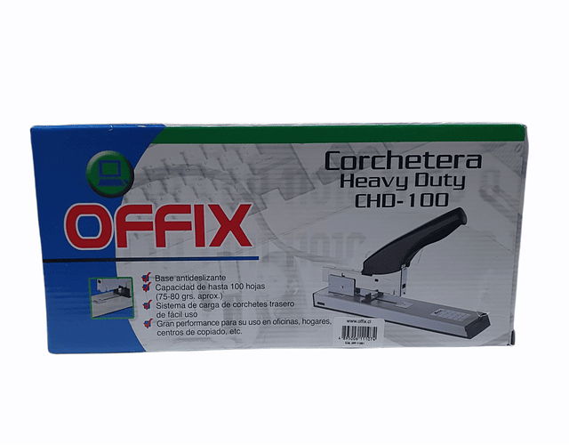 CORCHETERA HEAVY DUTY  100 HOJAS OFFIX