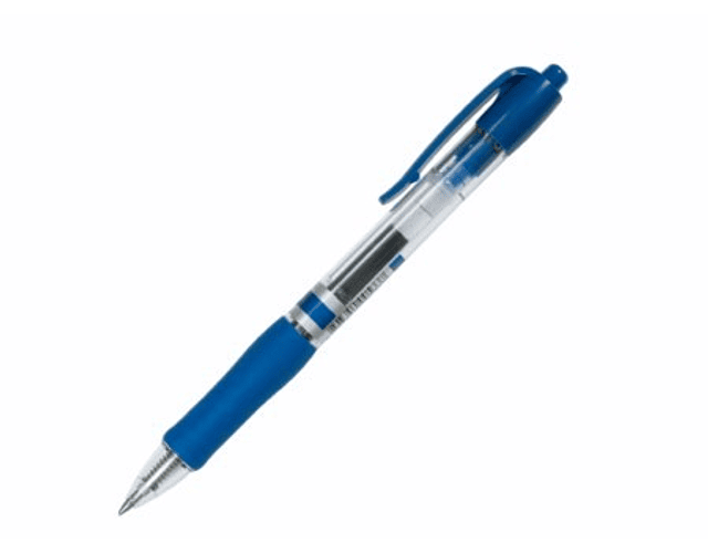 LAPIZ TINTA GEL RETRACTIL 0,7 AZUL