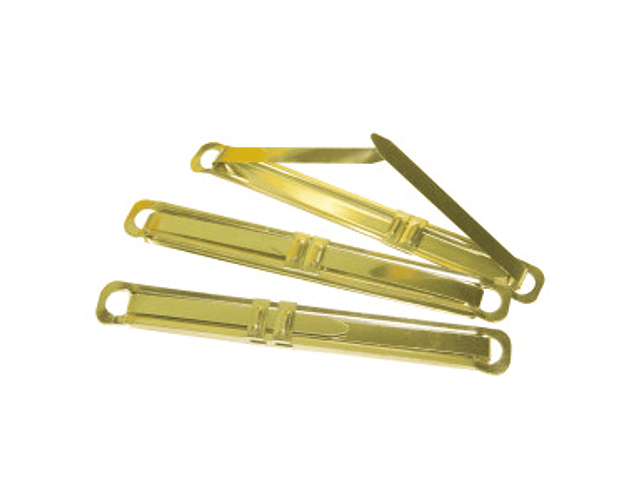 ACCO CLIP METALICO DORADO 8 CMS OFFIX