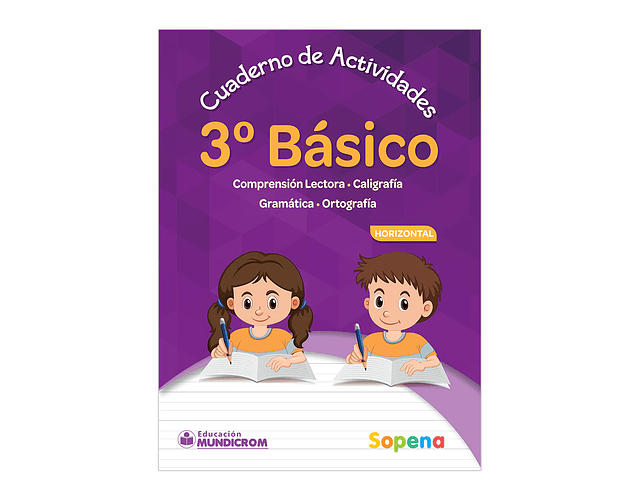 CUADERNO DE ACTIVIDADES 3 BÁSICO HORIZONTAL