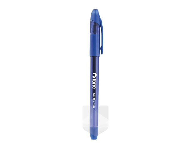 LAPIZ GEL QUICK DRY 0.7MM AZUL TORRE