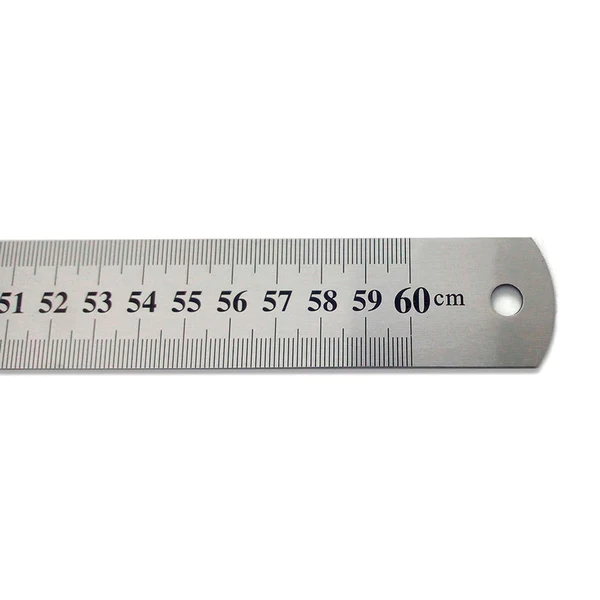 Regla metálica de 60 cm