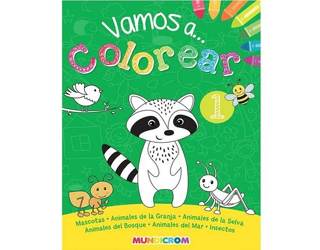 LIBRO VAMOS A COLOREAR 1