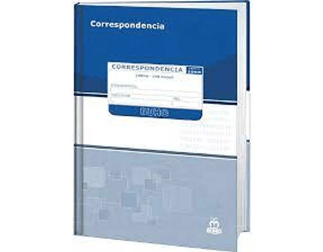 LIBRO DE CORRESPONDENCIA OFICIO 200 HOJAS.