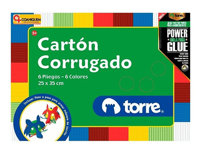 CARPETA ESCOLAR CARTON CORRUGADO - TORRE