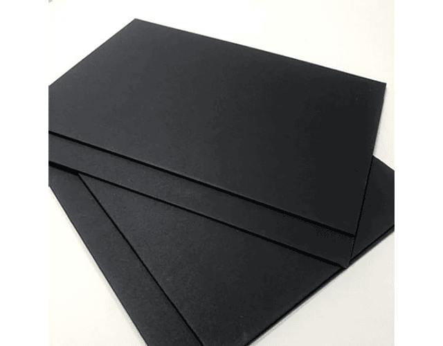 CARTON PIEDRA NEGRO 55X77 CMS. 1.4MM. ROKA