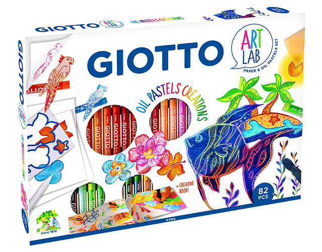 SET GIOTTO ART LAB PASTELES