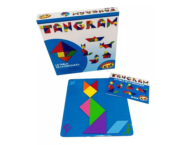 TANGRAM 28X28X4 CMS.