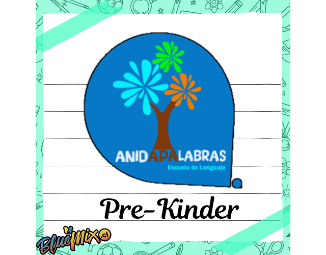 ANIDA PALABRAS - PRE KINDER-2026