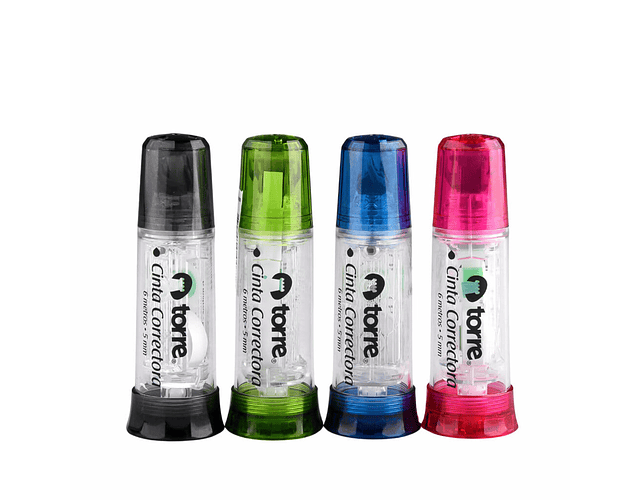 CINTA CORRECTORA 5 MILIMETROS MIX COLORES