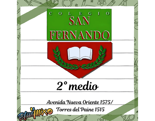 SAN FERNANDO - NUEVA ORIENTE/TORRES DEL PAINE - 2° MEDIO 2026